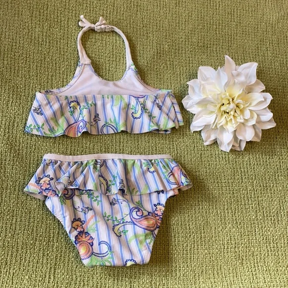 Janie & Jack 12-18M Girls Swimsuit - Picture 2 of 5
